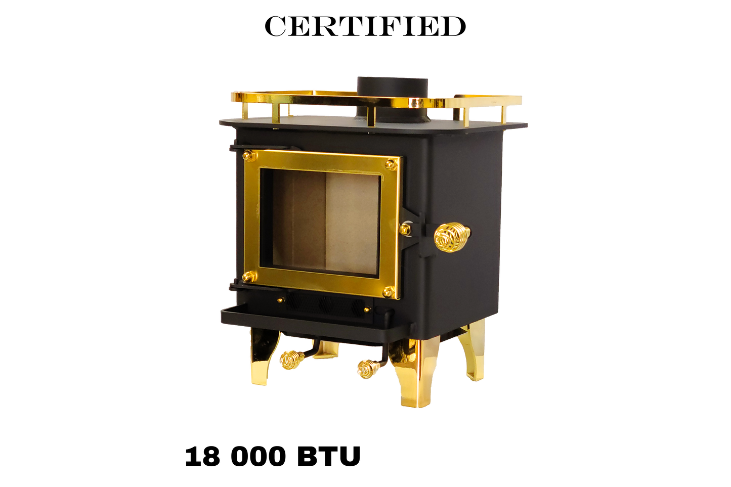 CB-2000 GRIZZLY Cubic Mini Wood Stove