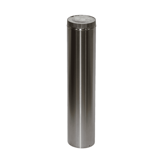CB-5024-SS 5" Stainless Steel Insulated Pipe, 24" Long