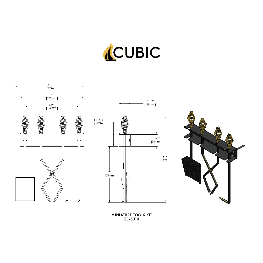 CB-3010 Miniature Tool Kit