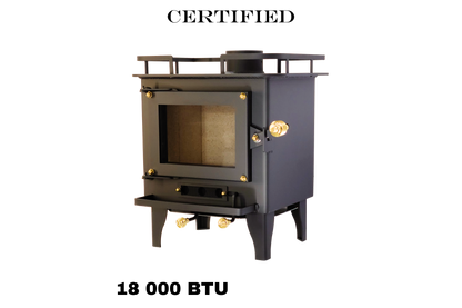 CB-2000 GRIZZLY Cubic Mini Wood Stove