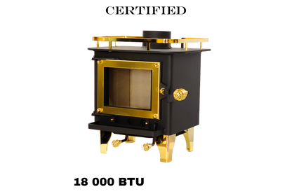 CB-2000 GRIZZLY Cubic Mini Wood Stove