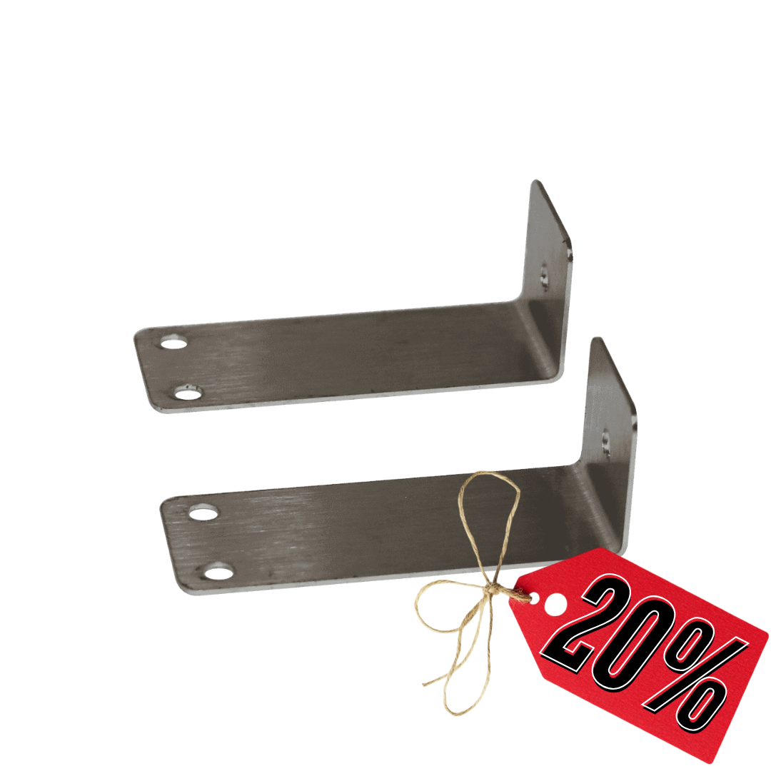 CB-3027-SS 2 Support Brackets