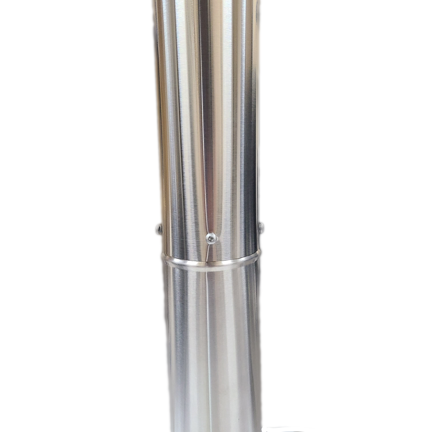 CB-3012-SS 3" Stainless Steel Double Wall Flue Pipe, 12" Long