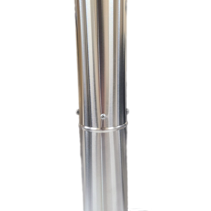 CB-3012-SS 3" Stainless Steel Double Wall Flue Pipe, 12" Long