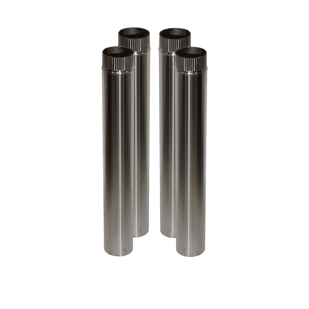 4 Insulated Stainless-Steel Chimney Pipe