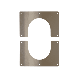 CB-5029-SS 5" Stainless Steel Ceiling Trim Plate