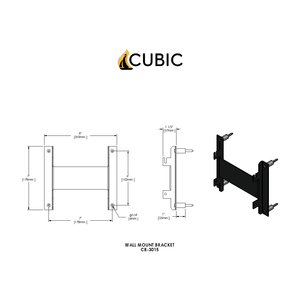 CB-2012-SS Stainless Steel Wall Mount Cub