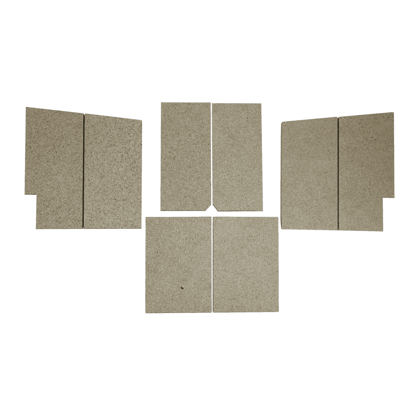 CB-8001 Ceramic Fire Board – Cubic Mini Wood Stoves