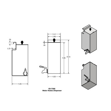 Flue Wood Stove Water Heater Coil Chimney Heat Exchanger