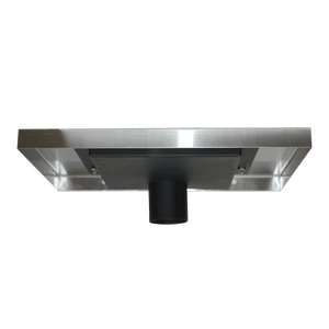 CB-2017-SS Stainless Steel Wall Mount With Fresh Air Intake Cub