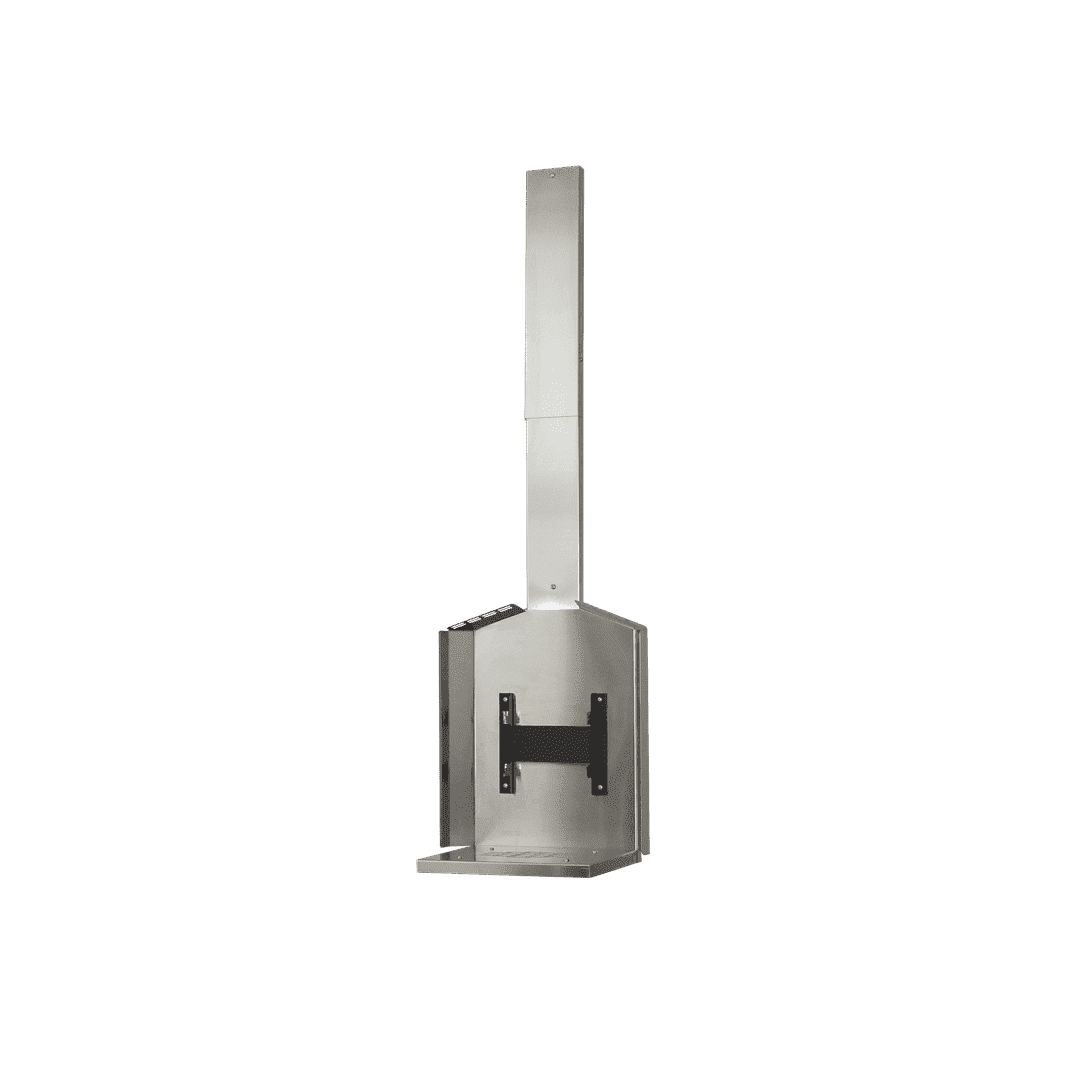 CB-2017-SS Stainless Steel Wall Mount With Fresh Air Intake (Cub)